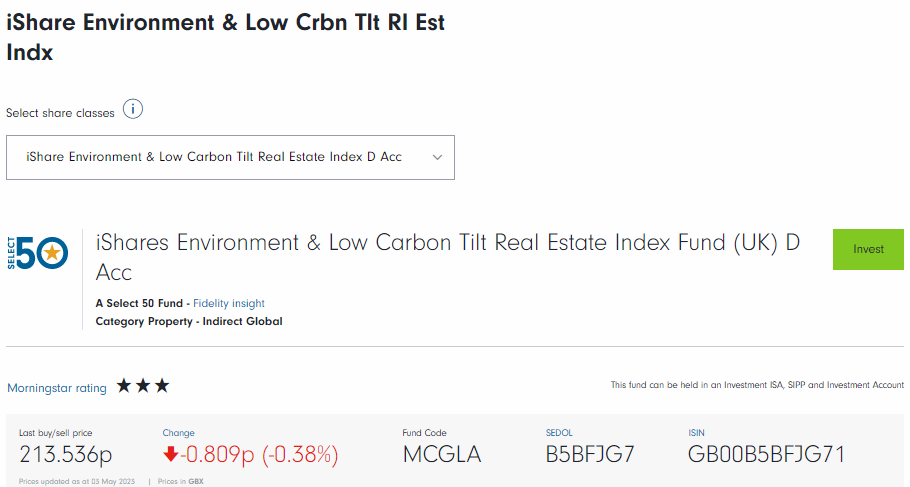 Fidelity-iShare-Env-Correct-ISIN