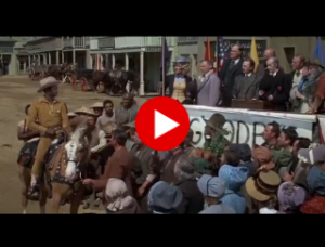 Image of BS shout in Blazing Saddles
